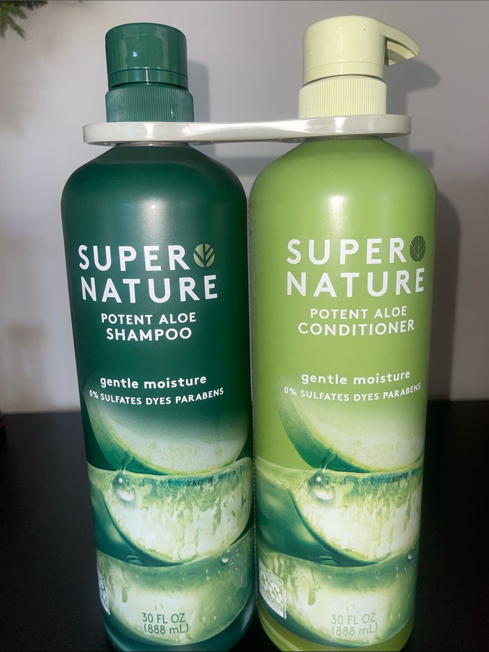 ❤️NEW!!!❤️DUO Potent Aloe Gentle Moisture Shampoo & Conditioner. 30fl oz x 2.